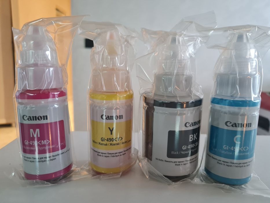 2 комплекта мастила за принтер Canon