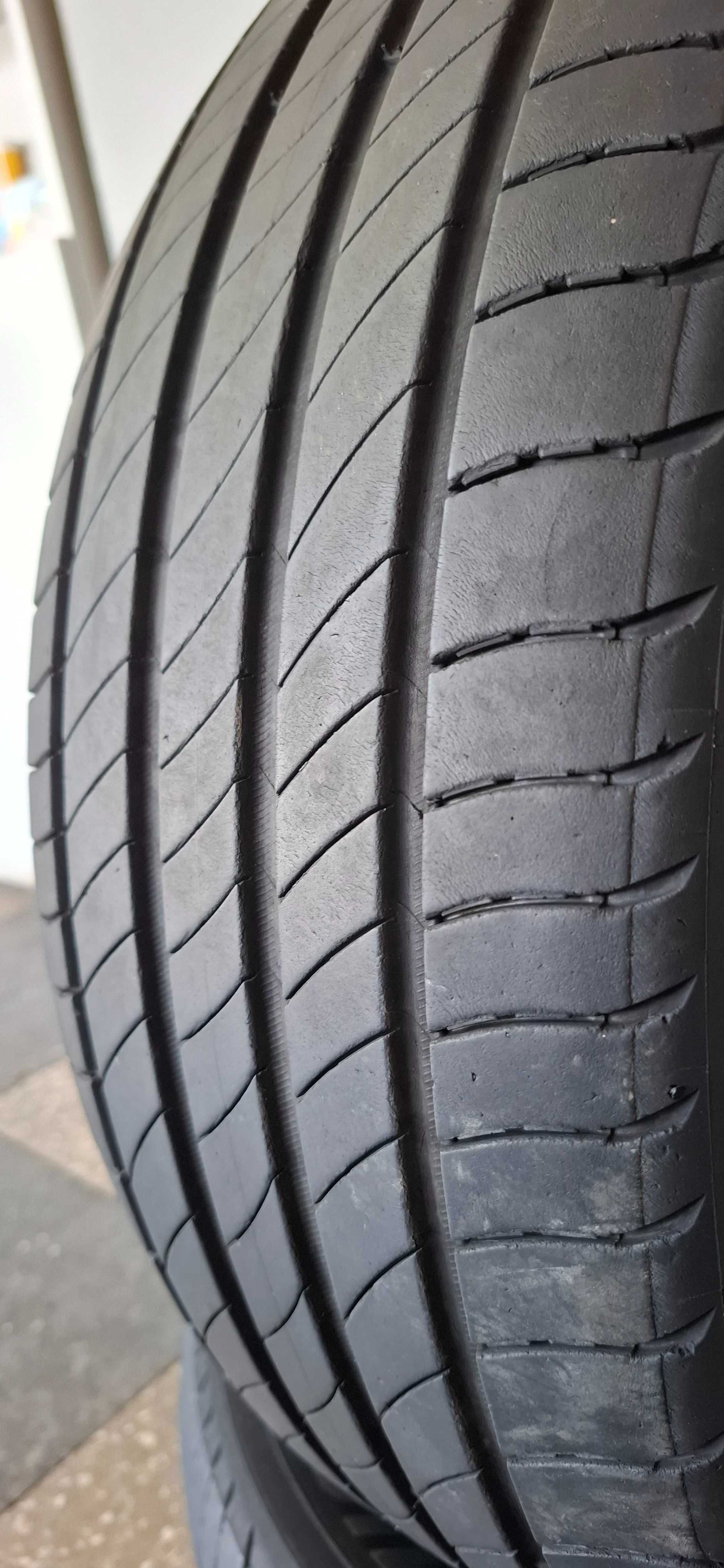 2бр. 205/55/16 Michelin 6.3mm грайфер, дот 23г.Безплатен монтаж