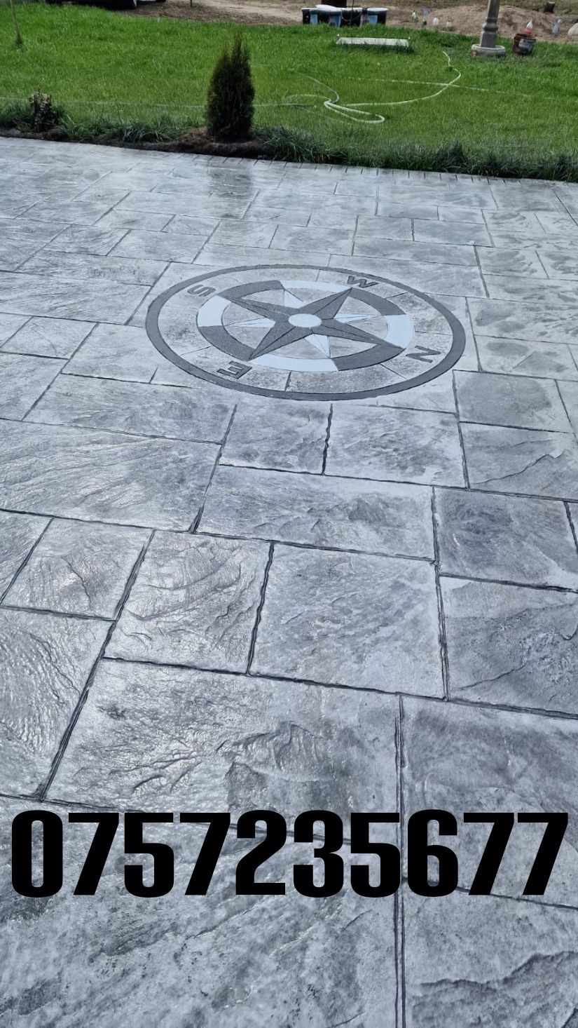 # beton amprentat #