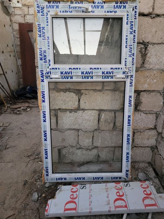 Пластик терезе сатылады