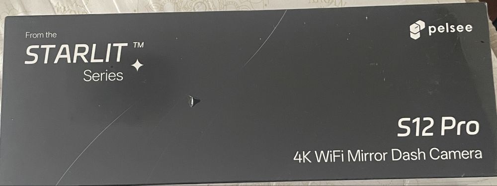 camera de bord pelse S12 pro 4k wifi