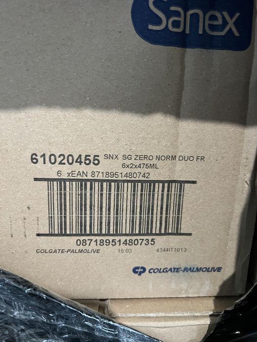 Gel de dus SANEX 475 ml . Vanzare engros