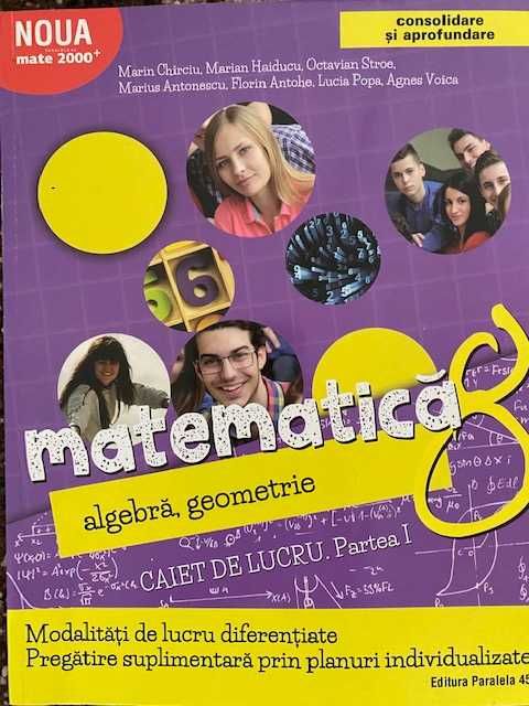 Diverse culegeri matematica romana clasele 6-8