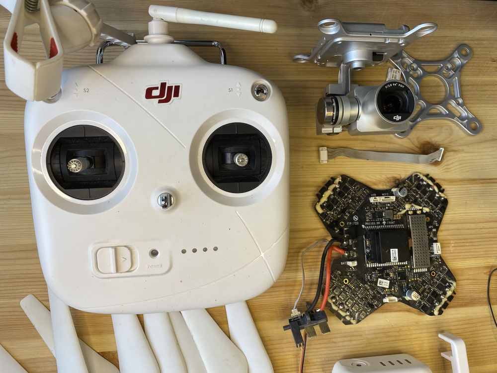 Piese Dji Phantom 3 Standard gimbal camera placa de baza baterie elici