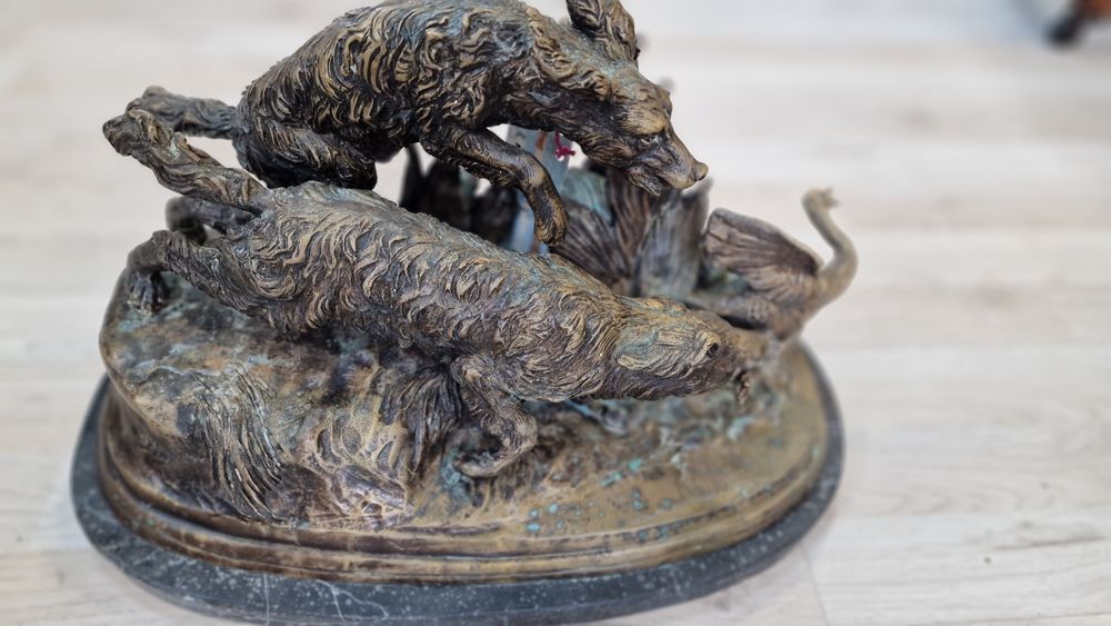 Statueta bronz MENE sec.XIX