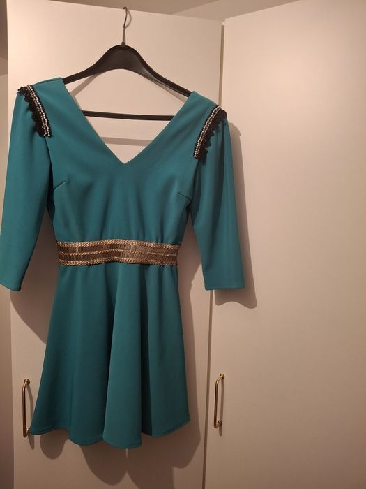 Rochie verde smarald