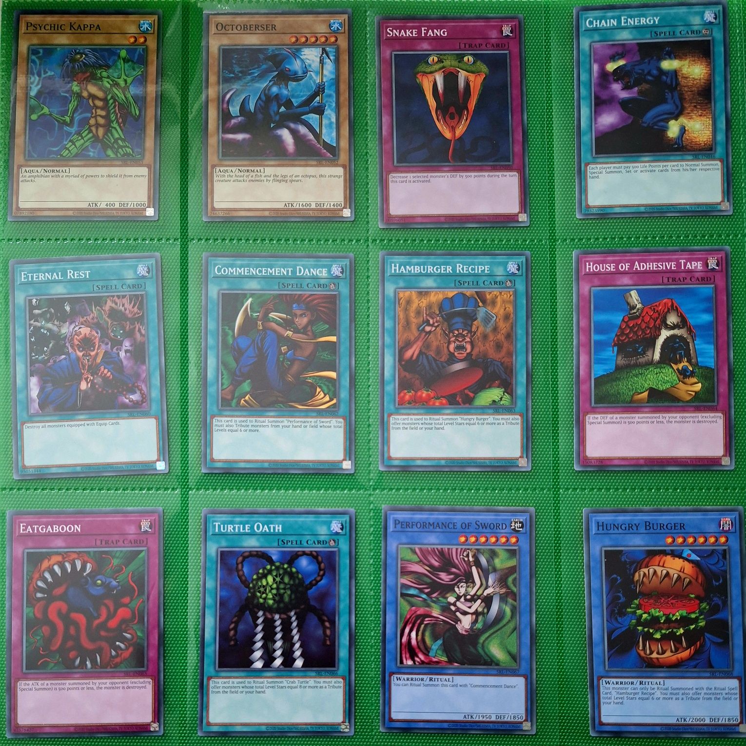 Yu-gi-oh Оригинални ретро карти част 4 - SRL