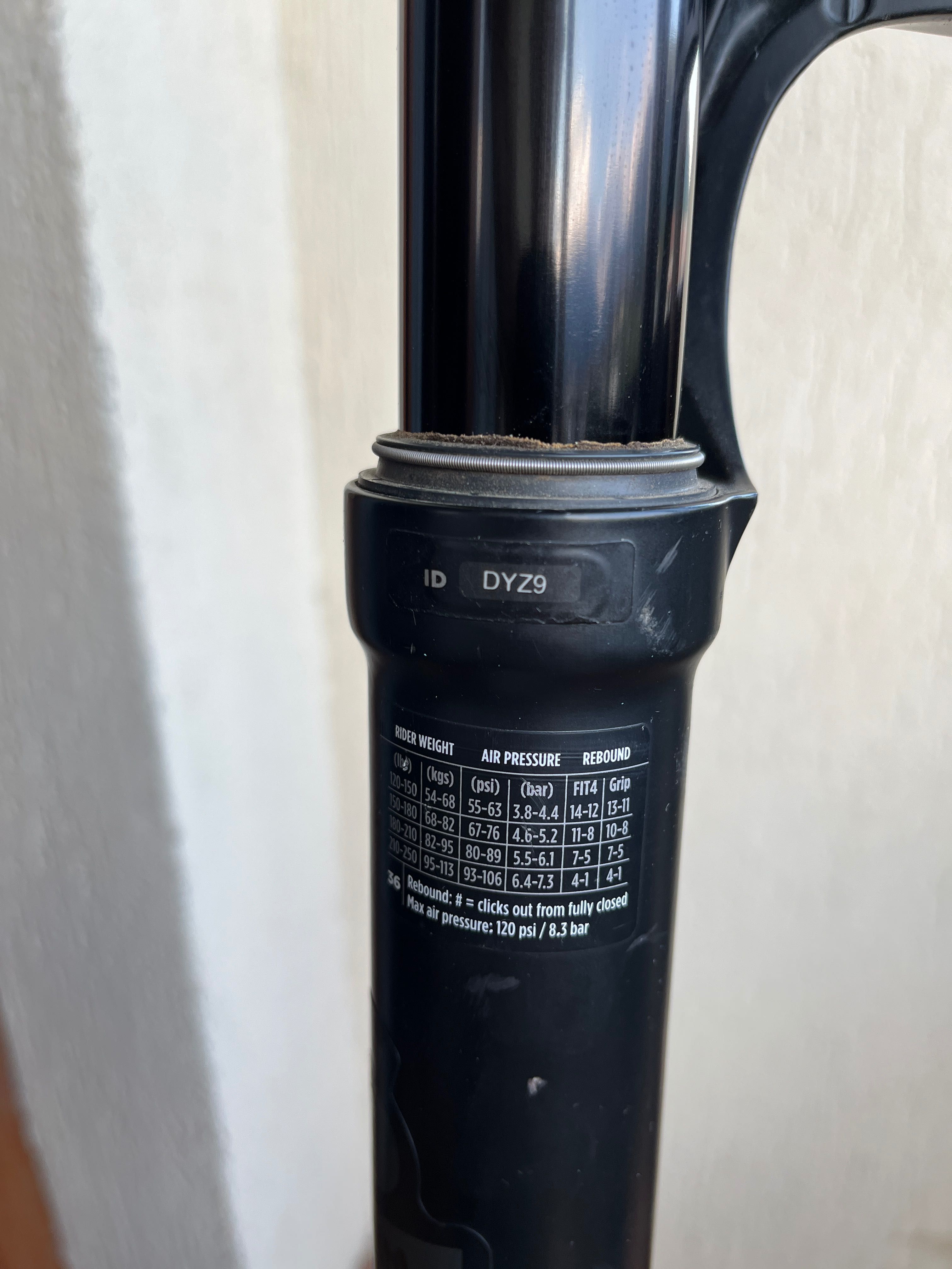 Вилка Fox Rhythm 36, 29", 170cm
