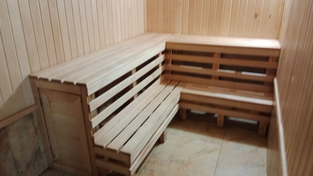 Жаркая новая  баня