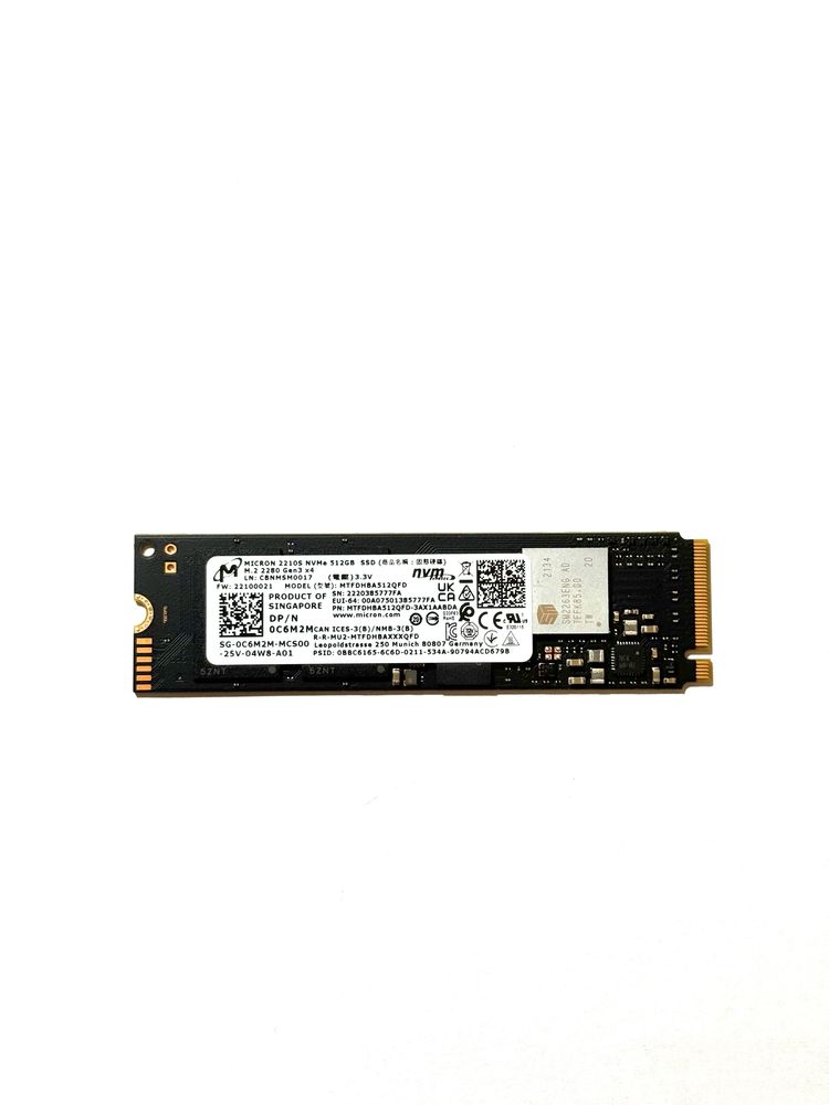 SSD M2 Micron 512gb