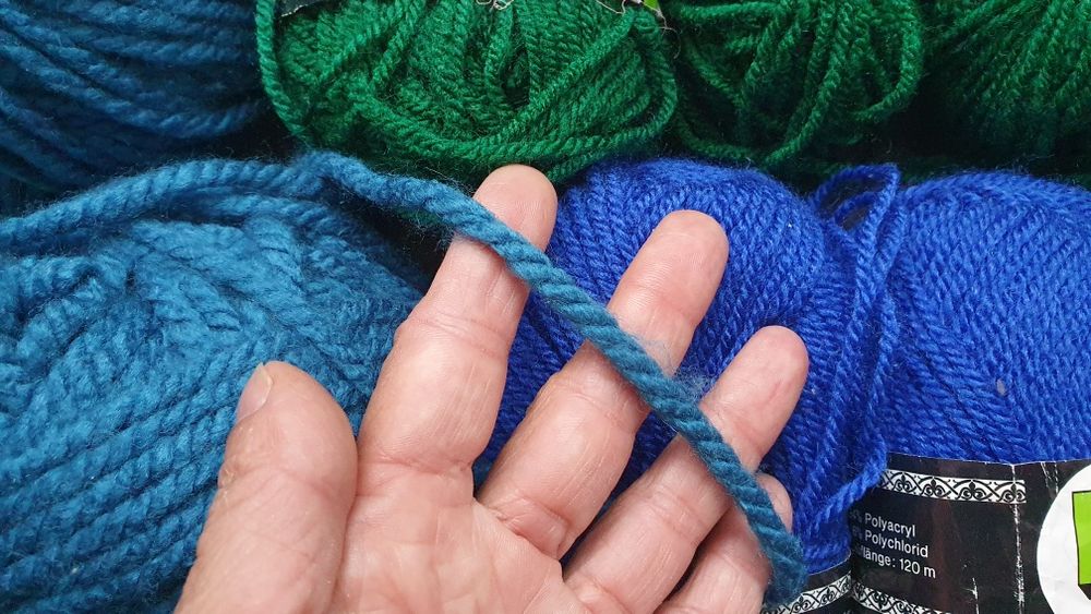 Lot fire groase pt tricotat