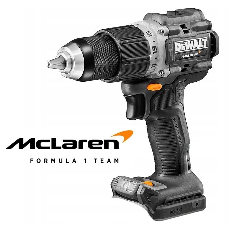Ударен Винтоверт DeWALT DCD85MNT McLaren F1 Team 18V 90Nm + Куфар