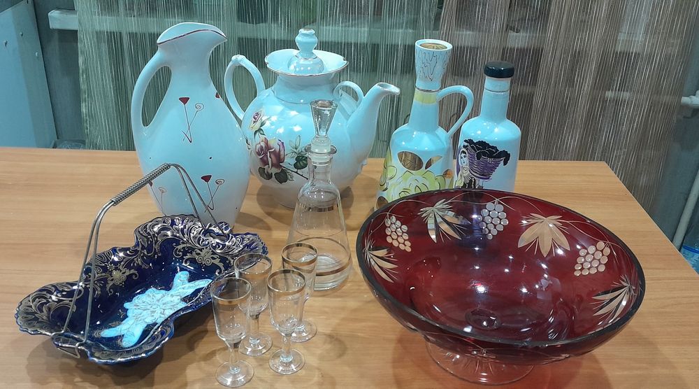 Посуда разная советская