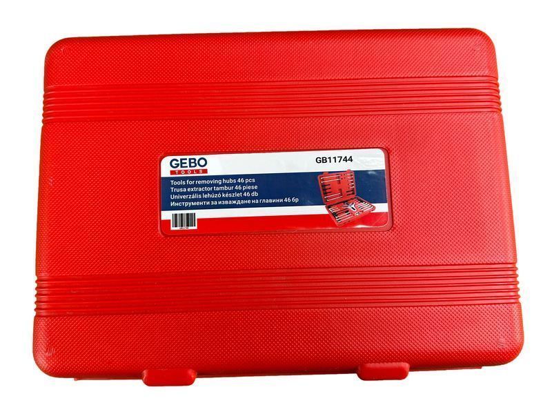 Комплект екстрактор за изваждане на барабан 46 бр. gebo tools