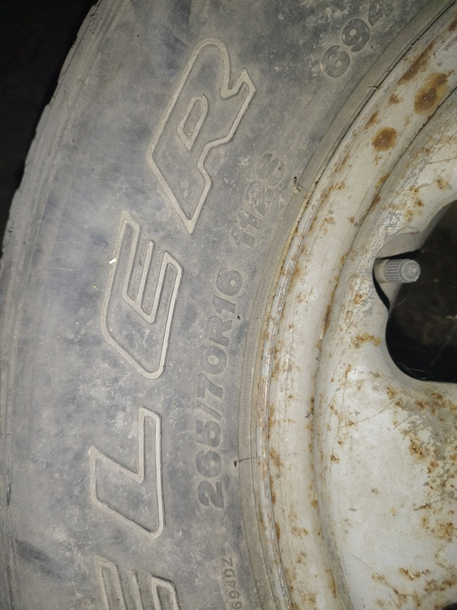 Диск с шиной от nissan pathfinder r51