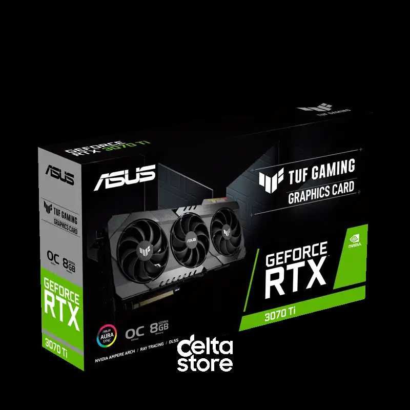 (Новый)Видеокарта ASUS TUF Gaming GeForce RTX 3070 Ti OC Edition 8GB
