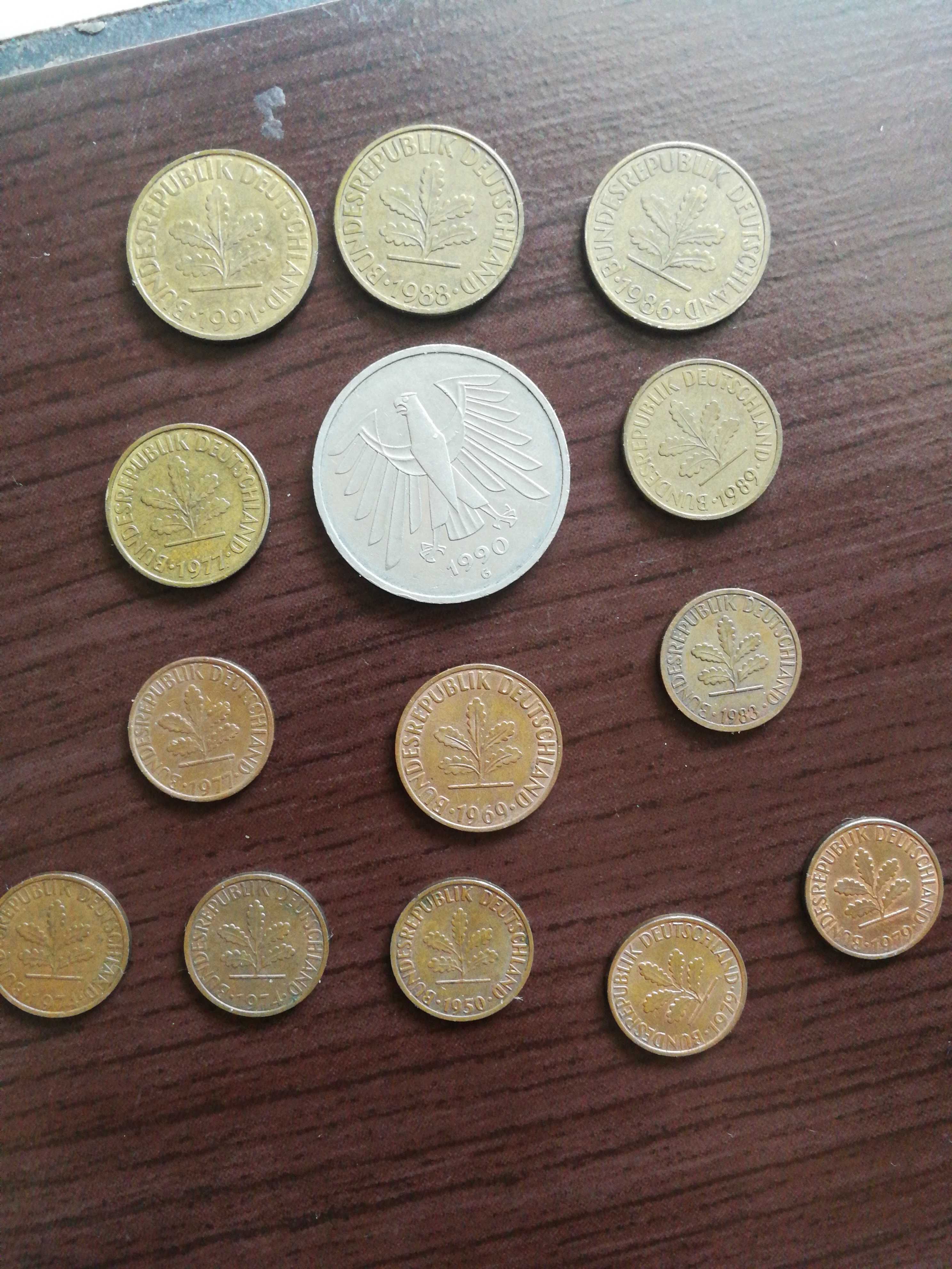 Monede vechi mark, pfennig