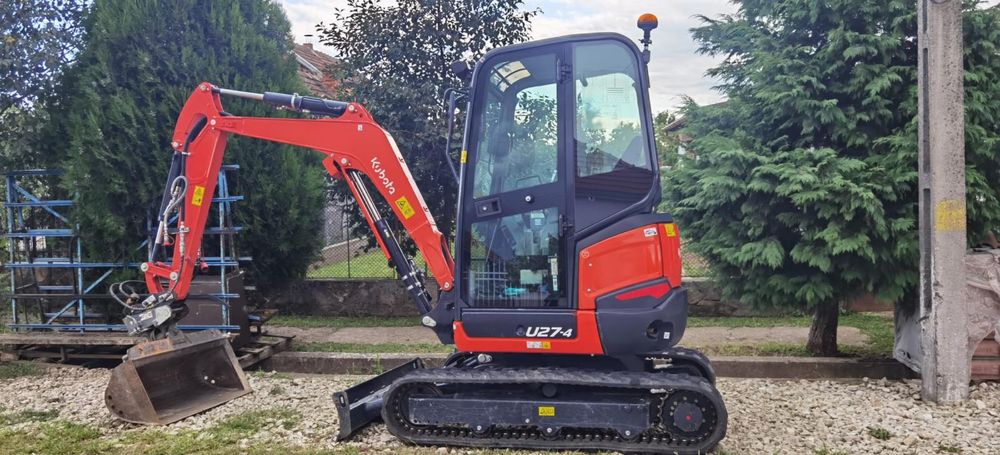 INCHIRIERE miniexcavator 2,7 t si placa compactoare 200kg