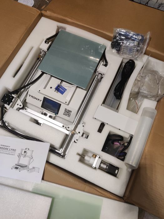 Imprimantă 3D Tronxy Moore 2 Pro Ceramic & Clay 255mm*255mm*260mm cu s