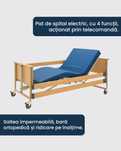 Inchiriere pat medical electric, de spital, cu saltea inclusă