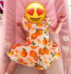 Бебешка рокля с портокали BIRBA, 6м