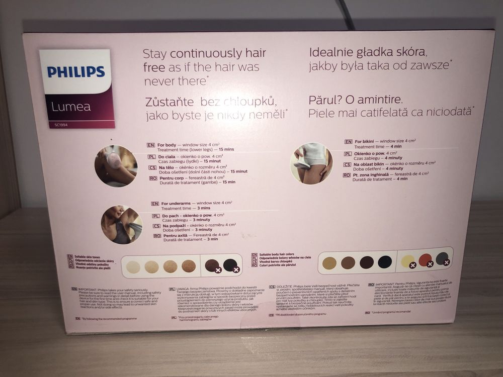 Фотоепилатор Philips Lumea Advanced - SC1994/00, бял