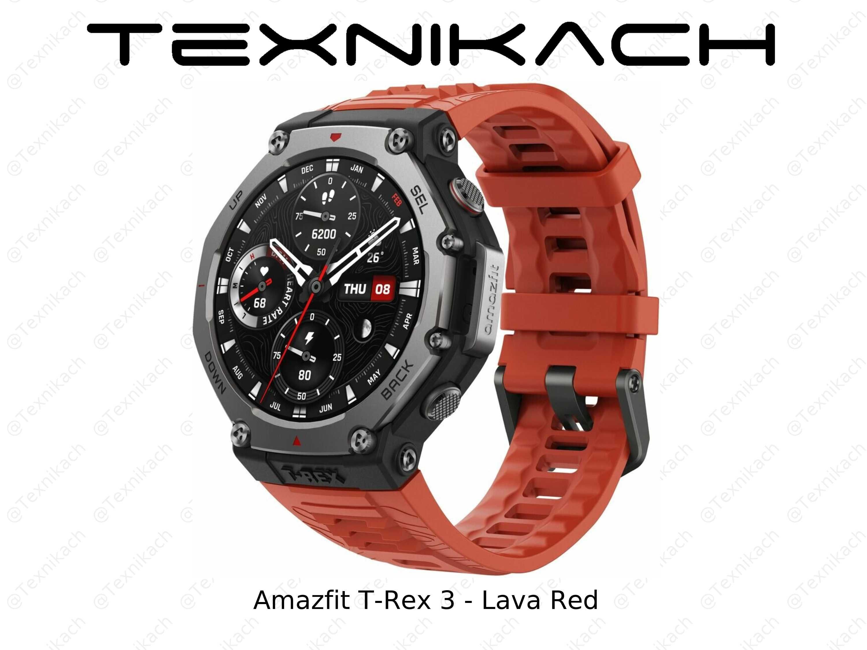 Yangi • Amazfit T-Rex 3 • Dastavka