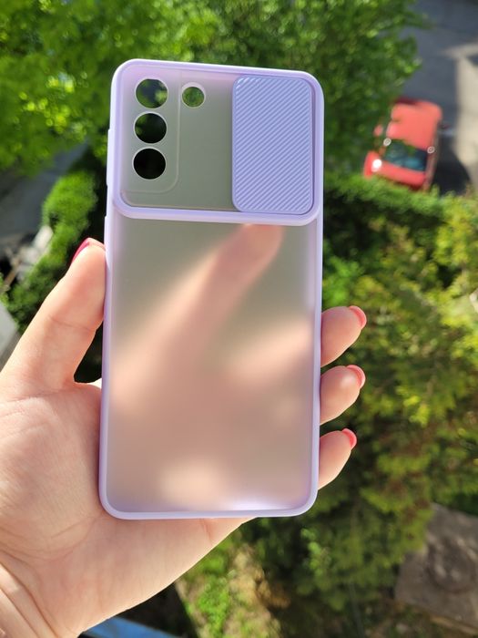 Husa silicon cu protecție camera compatibil Samsung S21 ; S21 Plus ; S