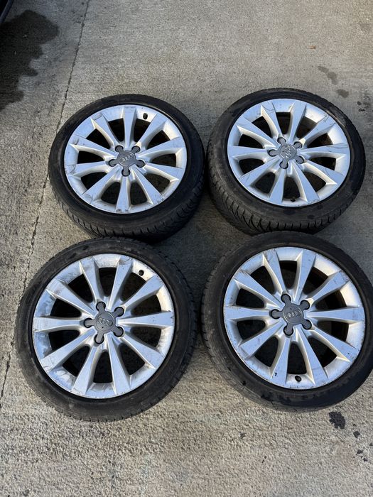 Vand jante originale audi r17 1200 lei