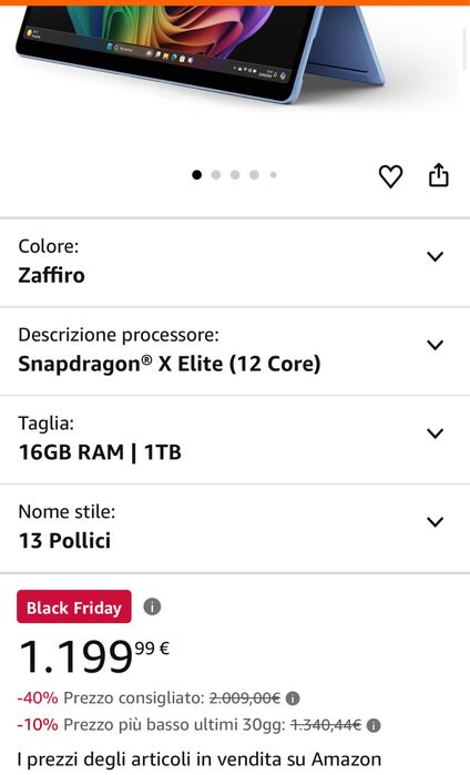 Microsoft surface pro, X Elite, 16gb Ram, OLED, sigilata, OCAZIE