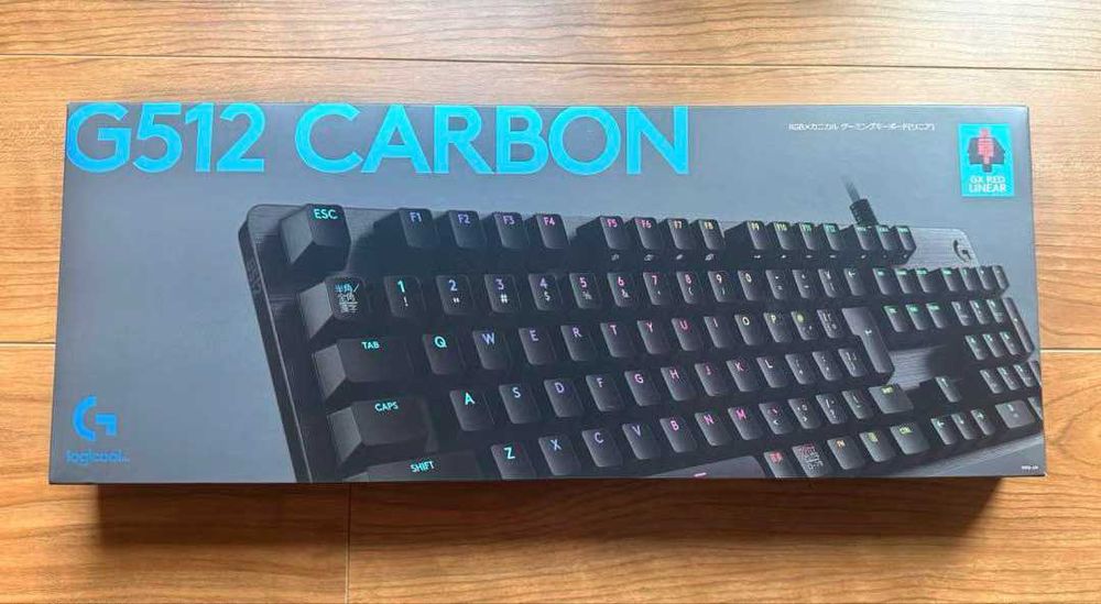Tastatura Mecanica Gaming Logitech G512 Carbon GX Red Switch RGB Noua