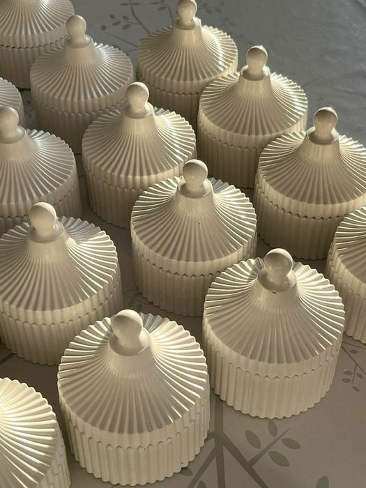 Шкатулки из гипса, бонбонерки