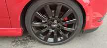 Vând jante 18 inch/schimb cu 17 tot negre