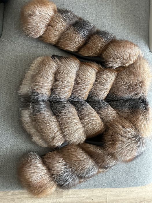 Blana naturala de vulpe canadiana