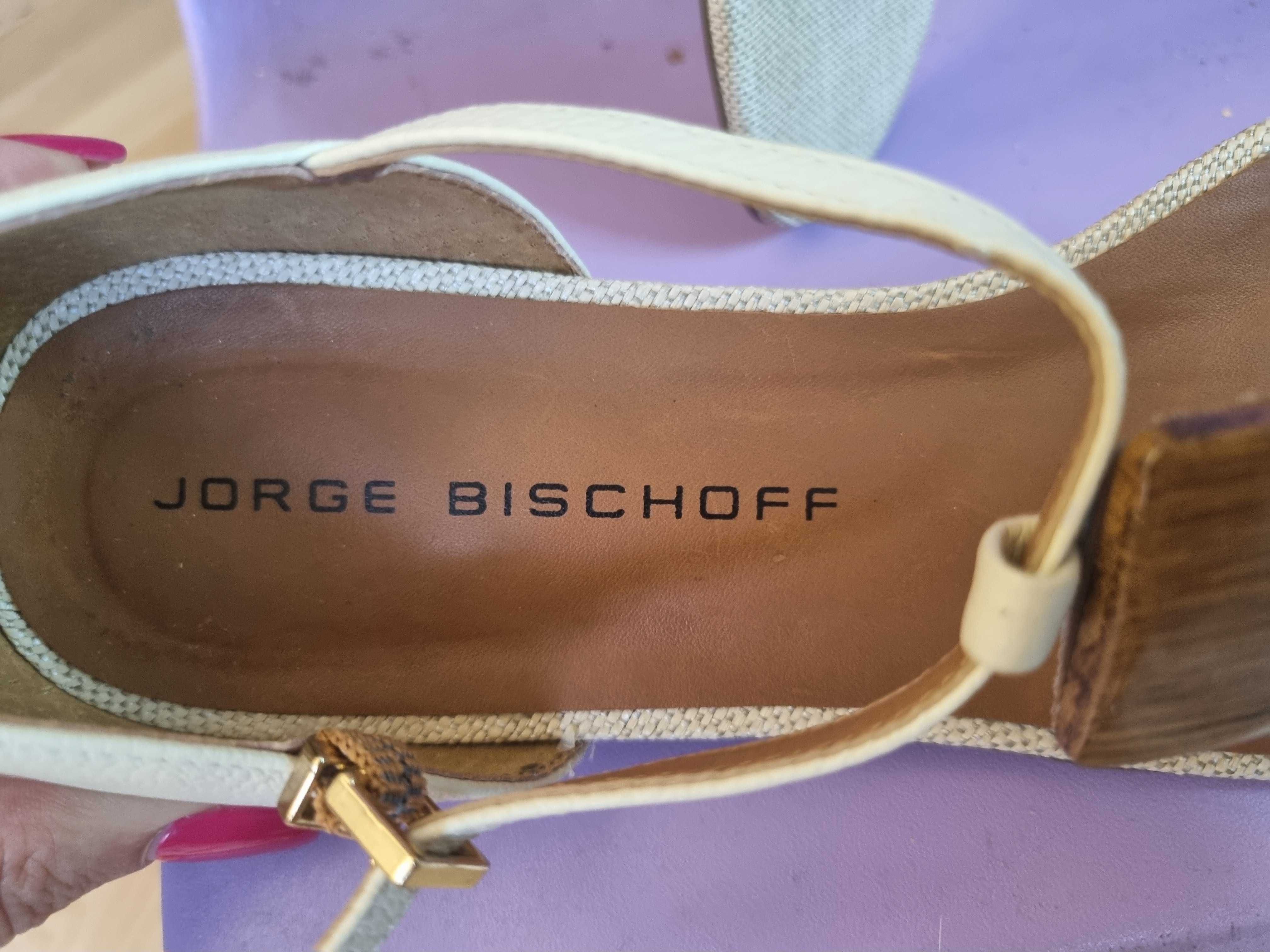 Елегантни ниски сандали Jorge Bishoff, размер 39