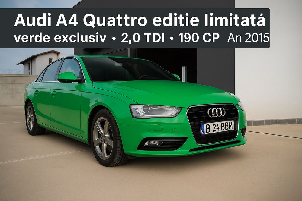 Audi A4 Quattro 2015