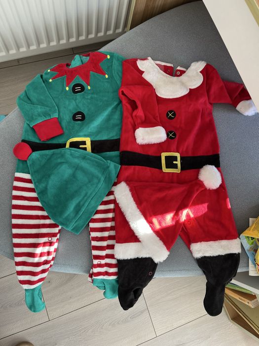 Costumas Mos Craciun si Elf