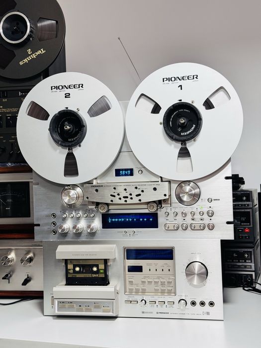 Magnetofon legendar de colecție PIONEER RT-909,auto-reverse,role 26 cm