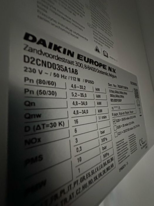 Centrala termica Daikin 35kw
