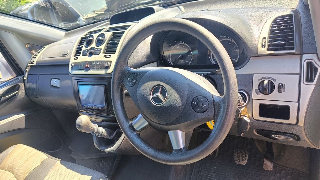 Compresor ac volan bancheta piele navi timonerie Mercedes vito w639