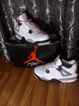 Air Jordan 4 Retro White Cement – Originali, mărime [42],