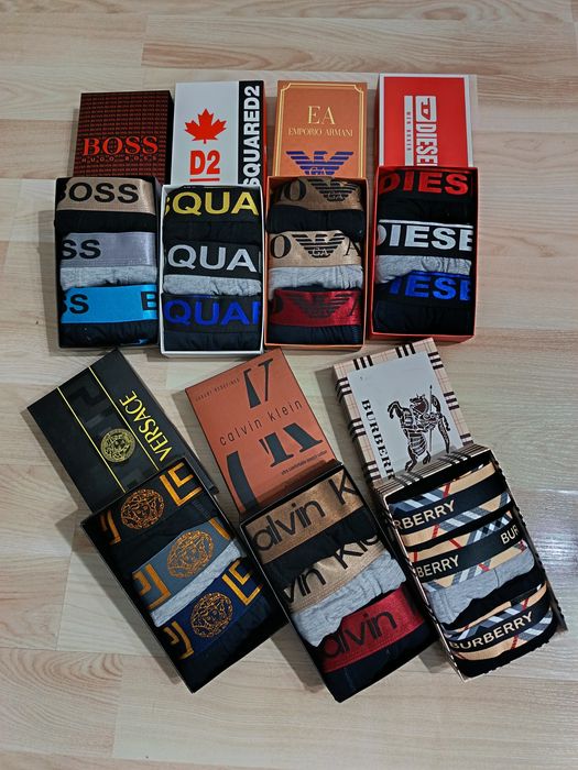 Нови Мъжки Боксерки по 3бр в кутия