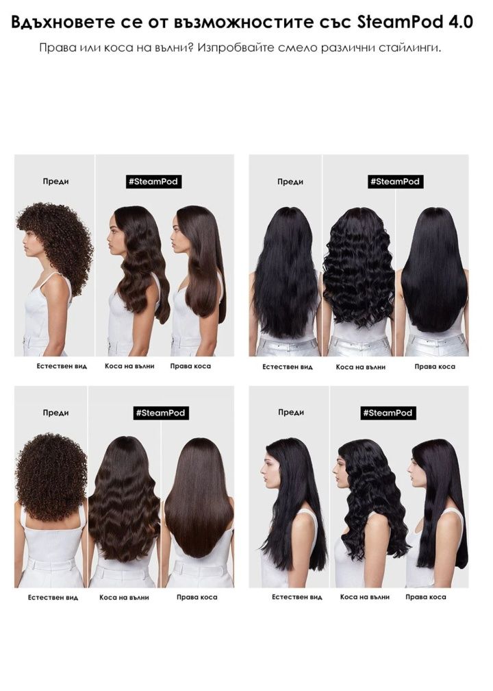 Преса за коса L'Oréal STEAMPOD 4.0