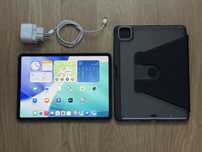 Apple iPad Pro 11 M1 Space Black 128GB MDM  cu husa incarcator cablu