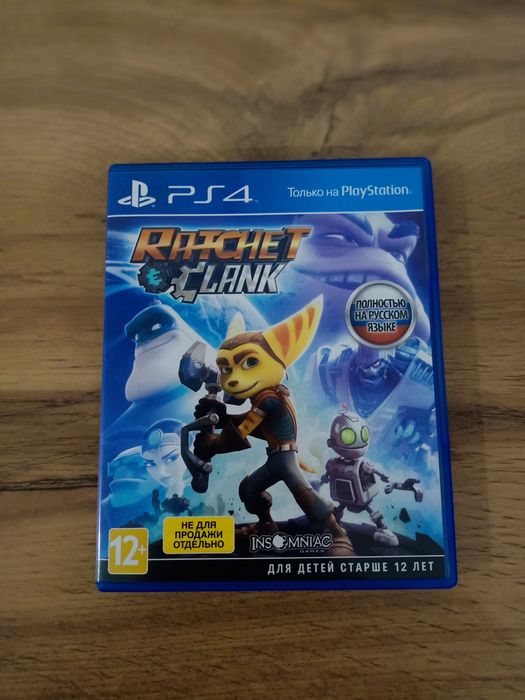 RatchetoClank диск ps4