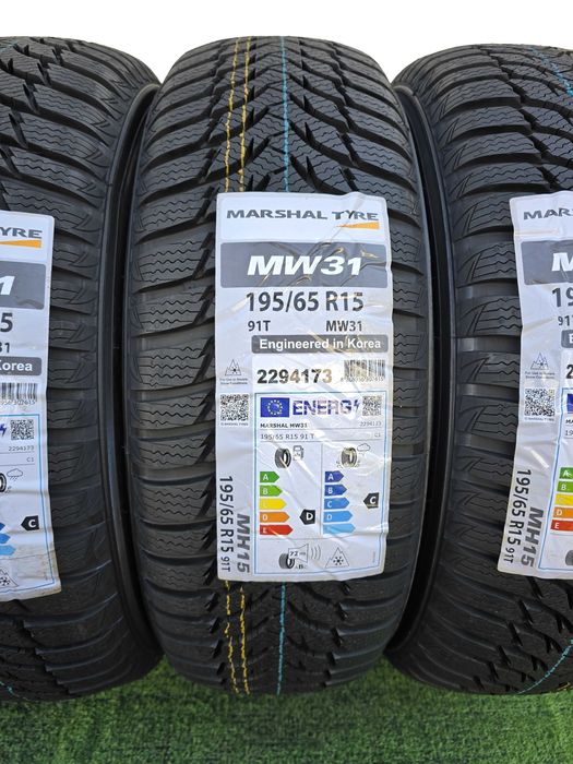 Нови 195/65/15 MARSHAL (KUMHO) MW31 - зимни гуми ПРОМО ЦЕНА !!!