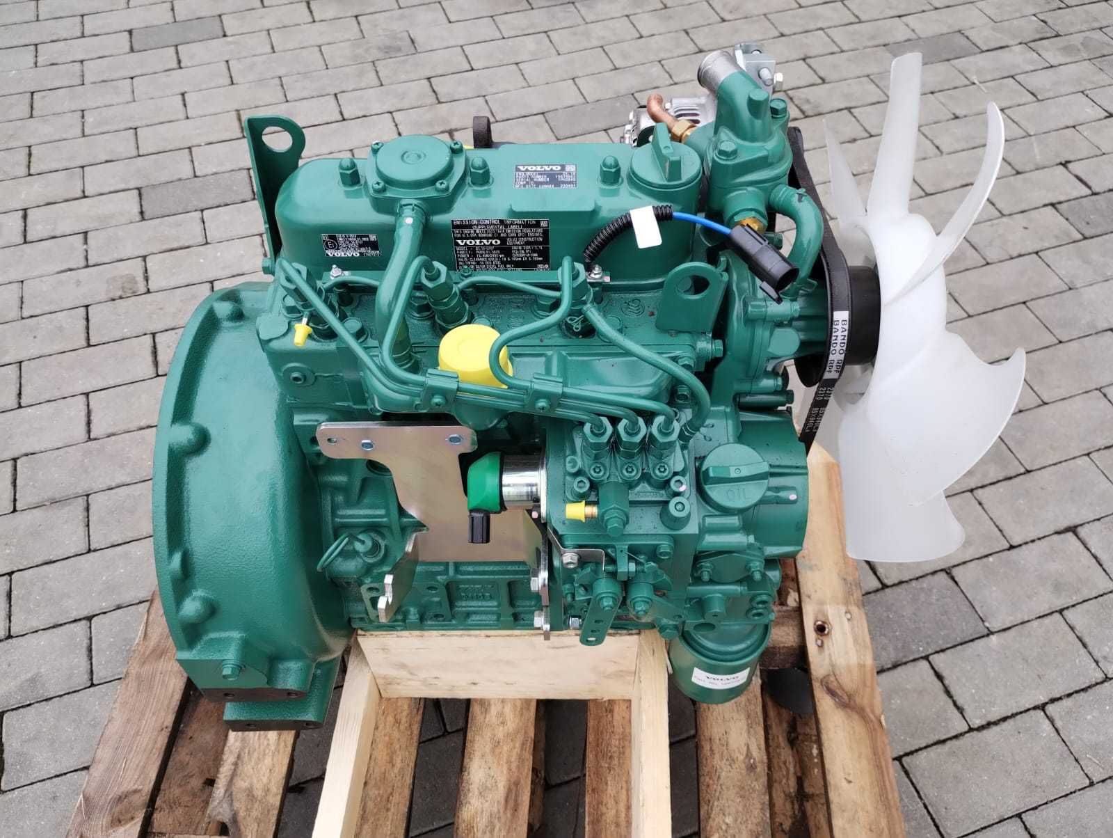 Stoc Motor Kubota D1105 echivalent in Volvo d1.1 nou, garantie