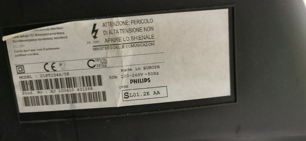 Televizoare color cu tub  Philips si Samsung