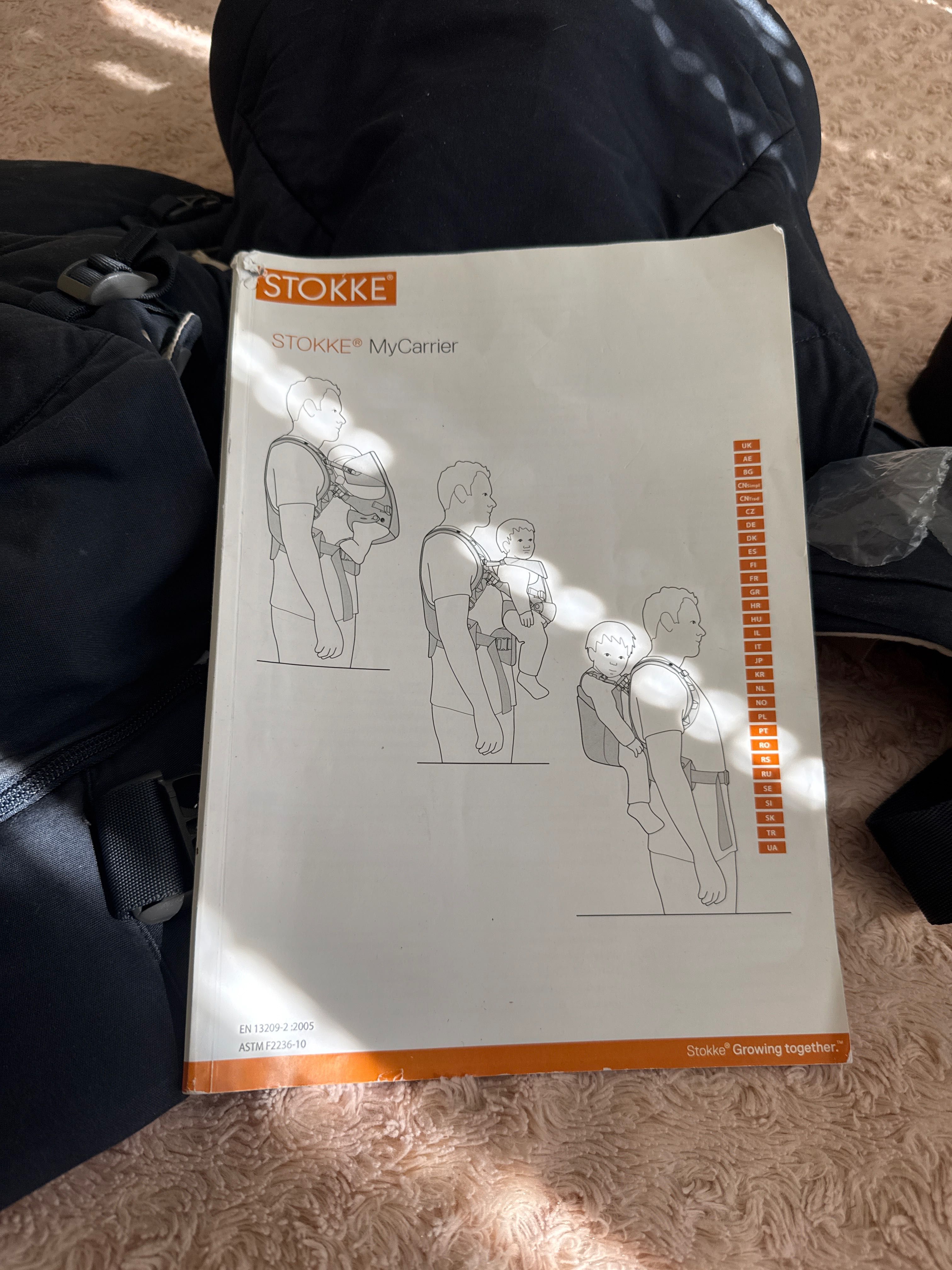 Бебешко кенгуру Stokke