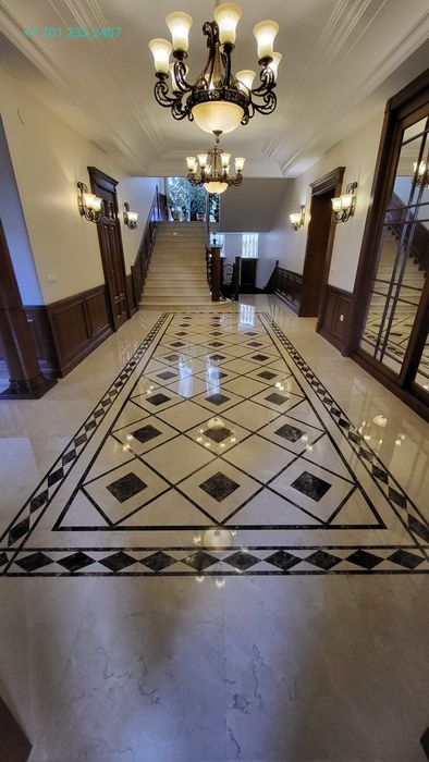 Шлифовка, полировка, реставрация мрамора